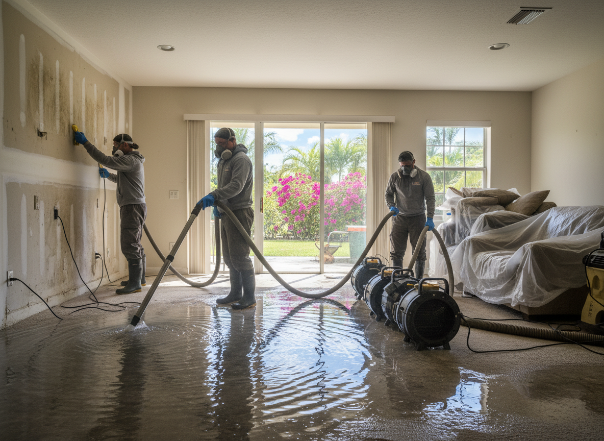 Water Damage Restoration in Naples